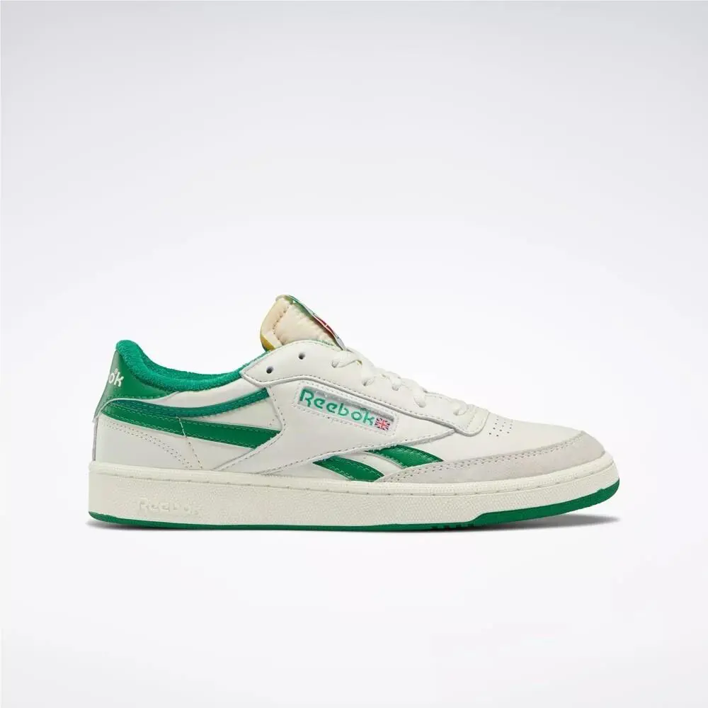 Reebok shoes - Chalk / Paper White / Glen Green 8