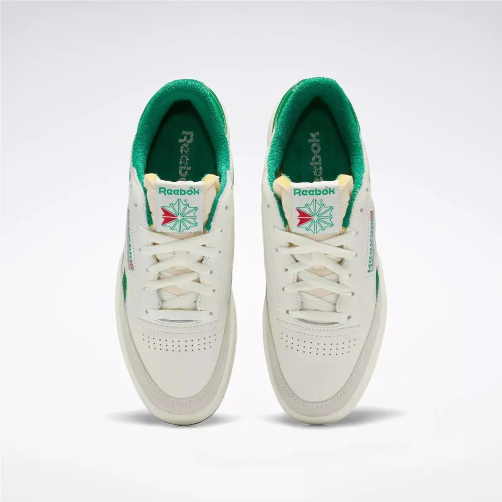 Reebok shoes - Chalk / Paper White / Glen Green 1