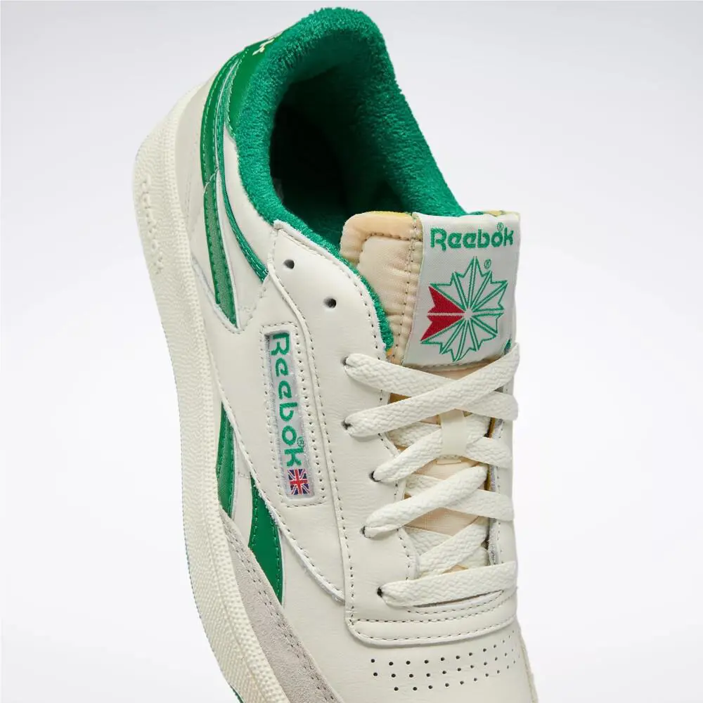 Reebok shoes - Chalk / Paper White / Glen Green 4
