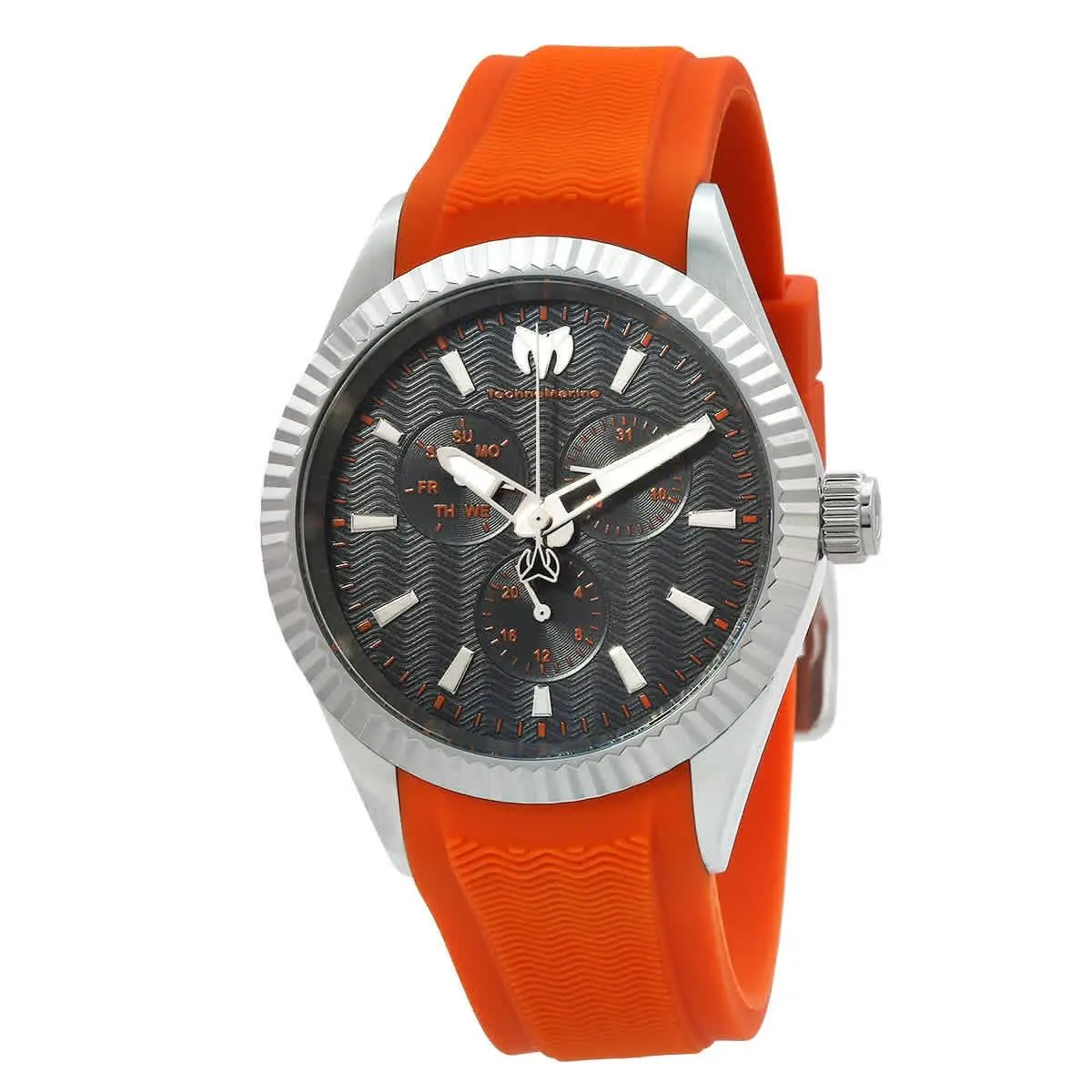 Technomarine Sea Dream Gmt Quartz Charcoal Dial Men`s Watch TM-719023