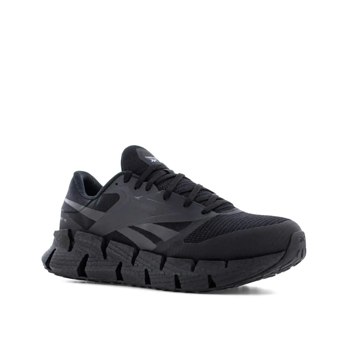 Woman`s Athletic Sneakers Reebok Work Floatzig Composite Toe Work Sneaker - Black