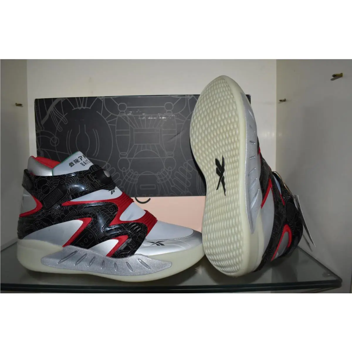 Reebok shoes - BAIT Astro Boy Reebok Instapump Fury Zone - GY3767 - Gray 4
