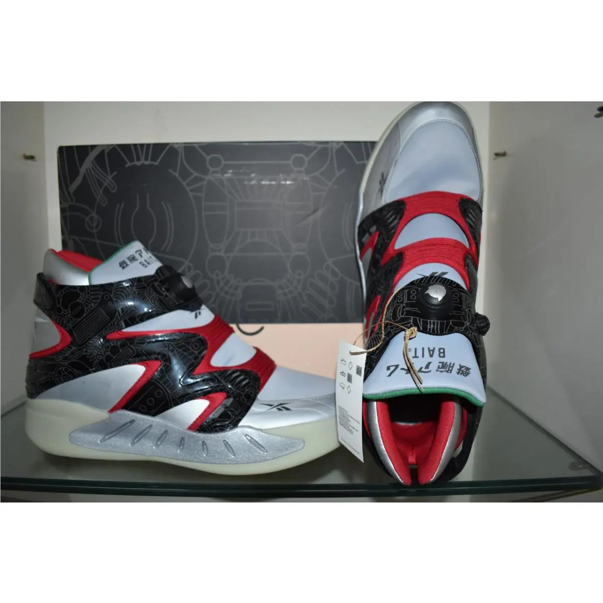Reebok shoes - BAIT Astro Boy Reebok Instapump Fury Zone - GY3767 - Gray 5
