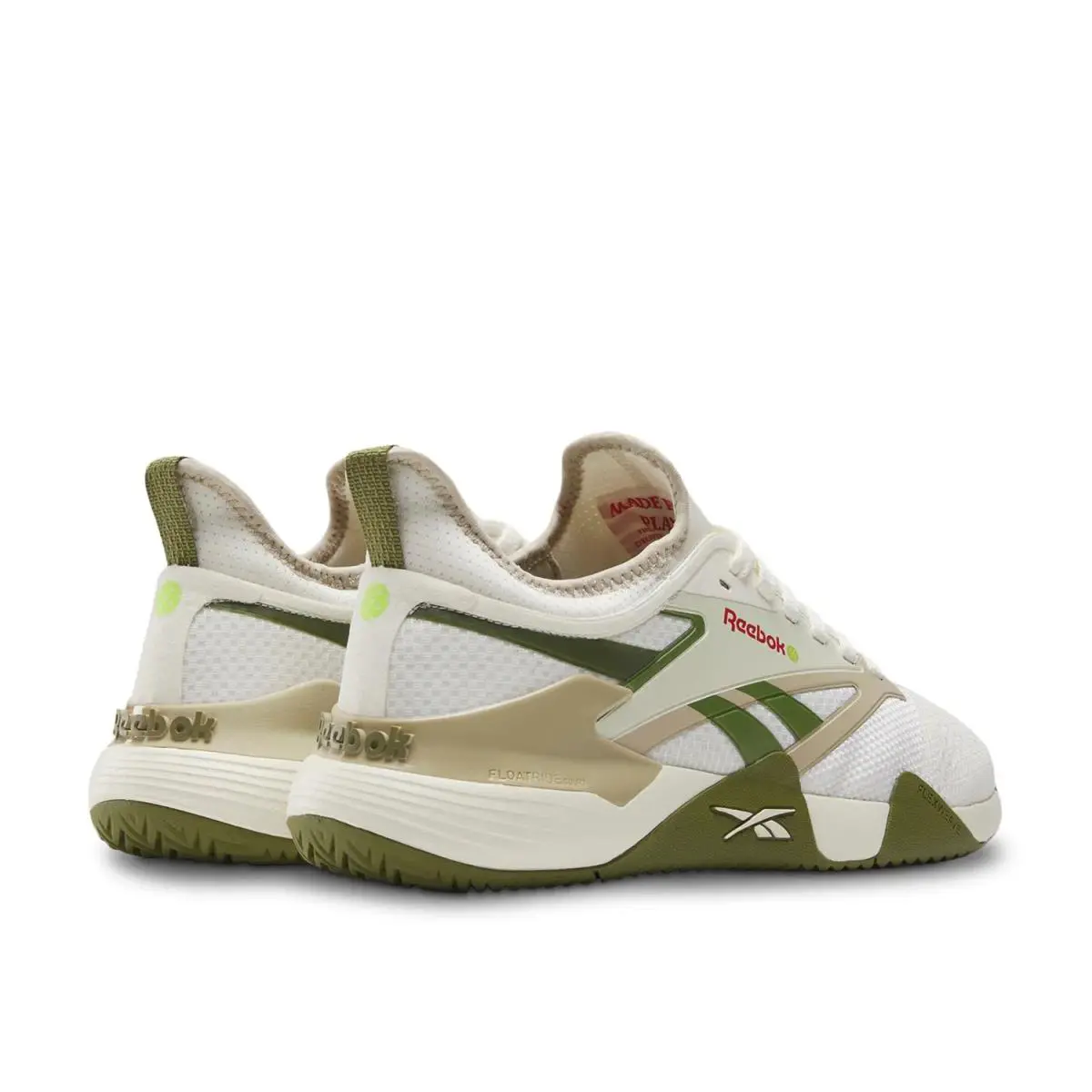Reebok shoes - White/Green 1