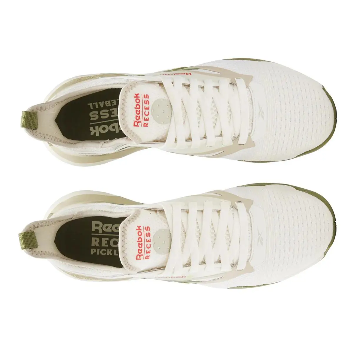 Reebok shoes - White/Green 3