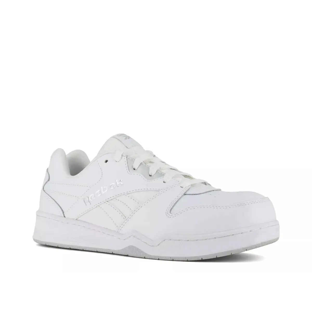 Man`s Athletic Sneakers Reebok Work BB4500 Work Composite Toe High - White