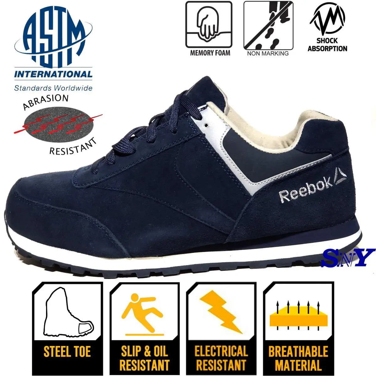 Reebok shoes - Blue 3