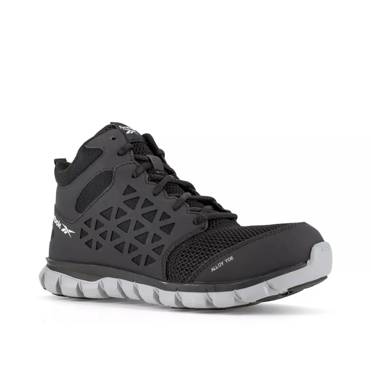 Man`s Athletic Sneakers Reebok Work Sublite Cushion Alloy Toe Work Sneaker