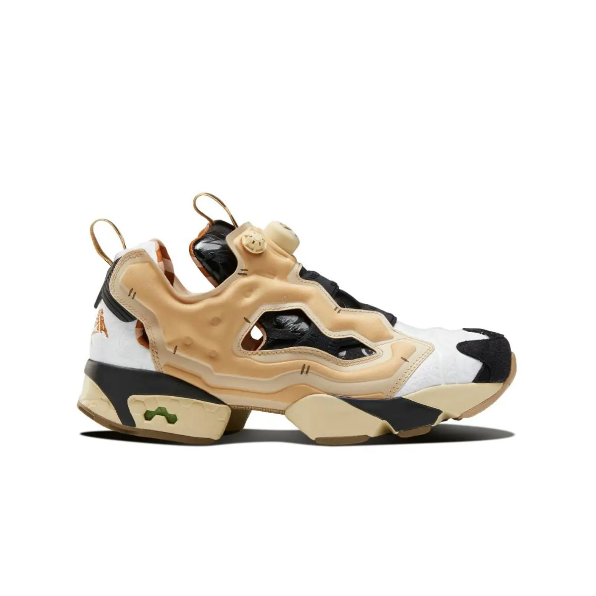 Reebok shoes - black/white/beige 2