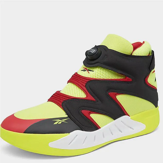 Reebok shoes - Reebok Instapump Fury - Instapump Fury - G55140 - Acid Yellow/Black/Vector Red - G55142 730 1