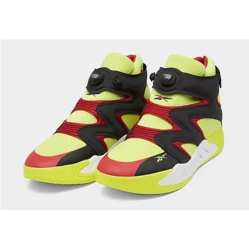 Reebok shoes - Reebok Instapump Fury - Instapump Fury - G55140 - Acid Yellow/Black/Vector Red - G55142 730 5