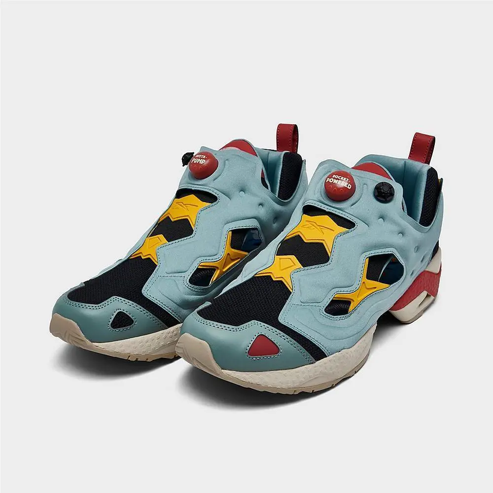 Reebok shoes - Reebok Instapump Fury - Instapump Fury - GZ4948 - Whisper Teal/Rhodonite/Always Yellow - GZ4948 345 6