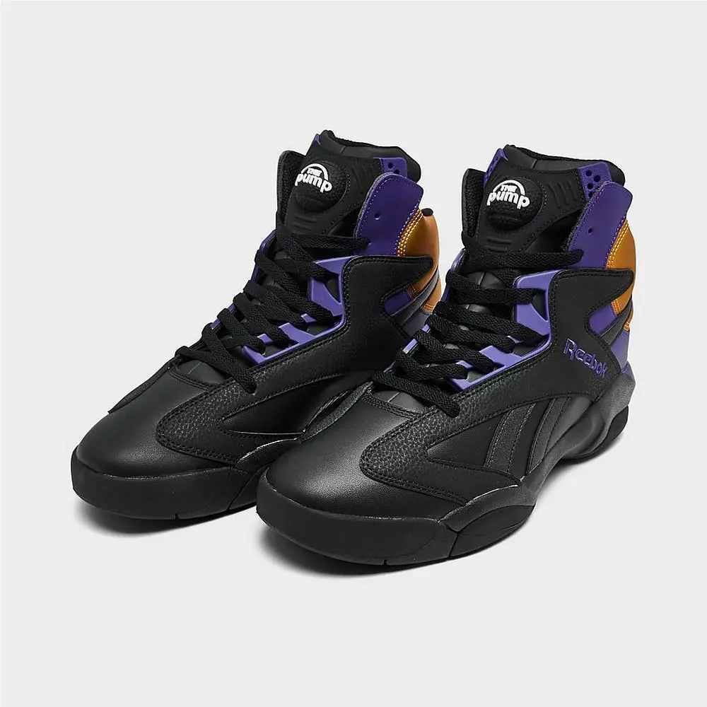 Reebok shoes - Reebok Shaq Attaq - Shaq Attaq - GY7127 001 - Core Black/Bold Purple/Collegiate Gold - GY7127 001 0