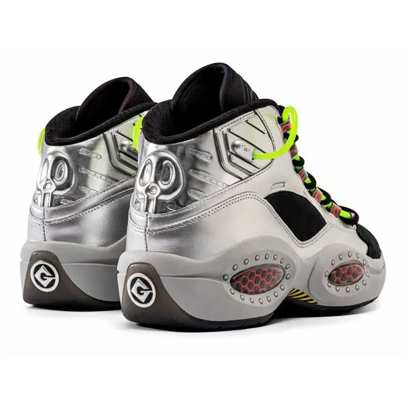 Reebok shoes - REEBOK QUESTION MID - QUESTION MID - FW7548 - Pure Silver/Red/White 9