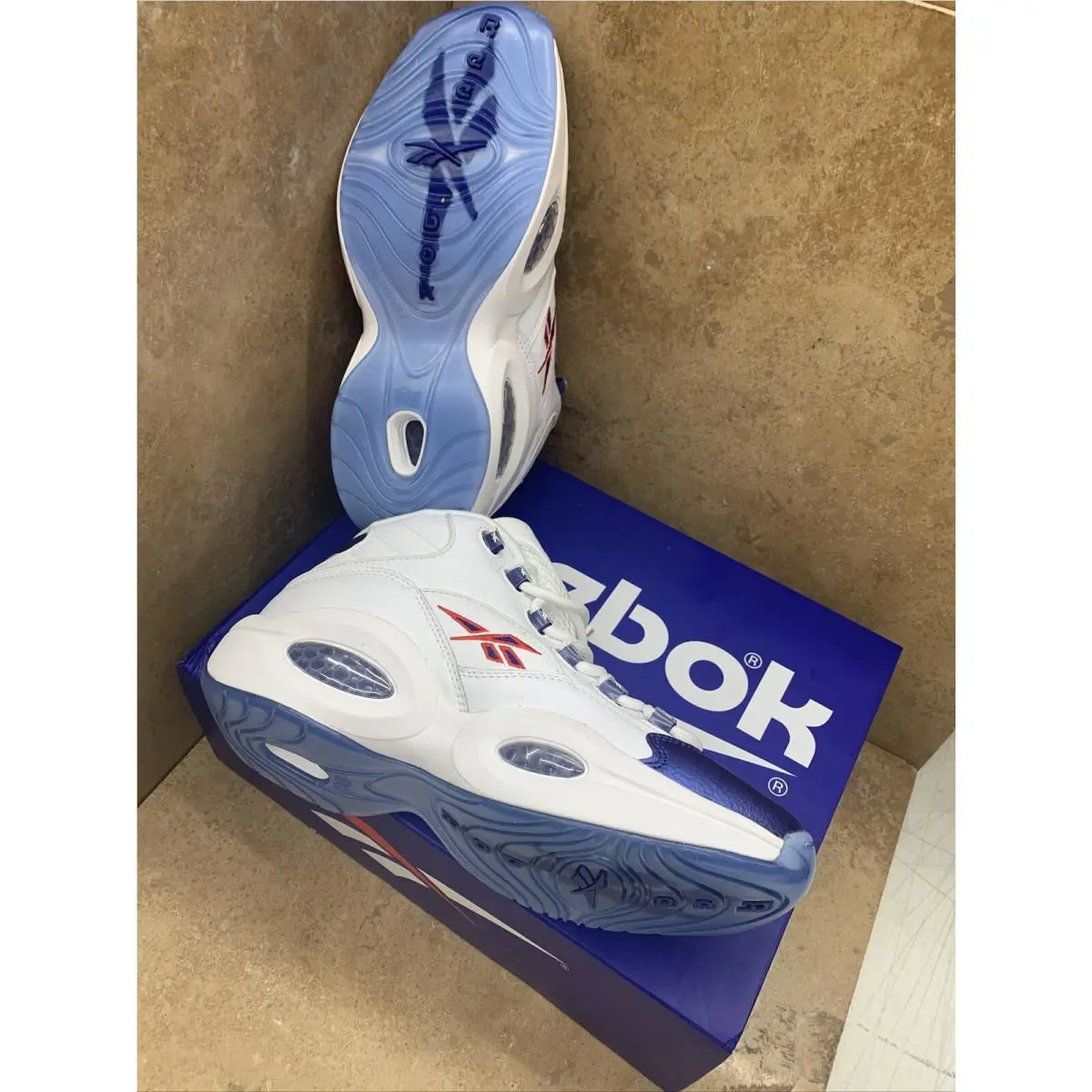 Reebok shoes Question Mid - Blue 3