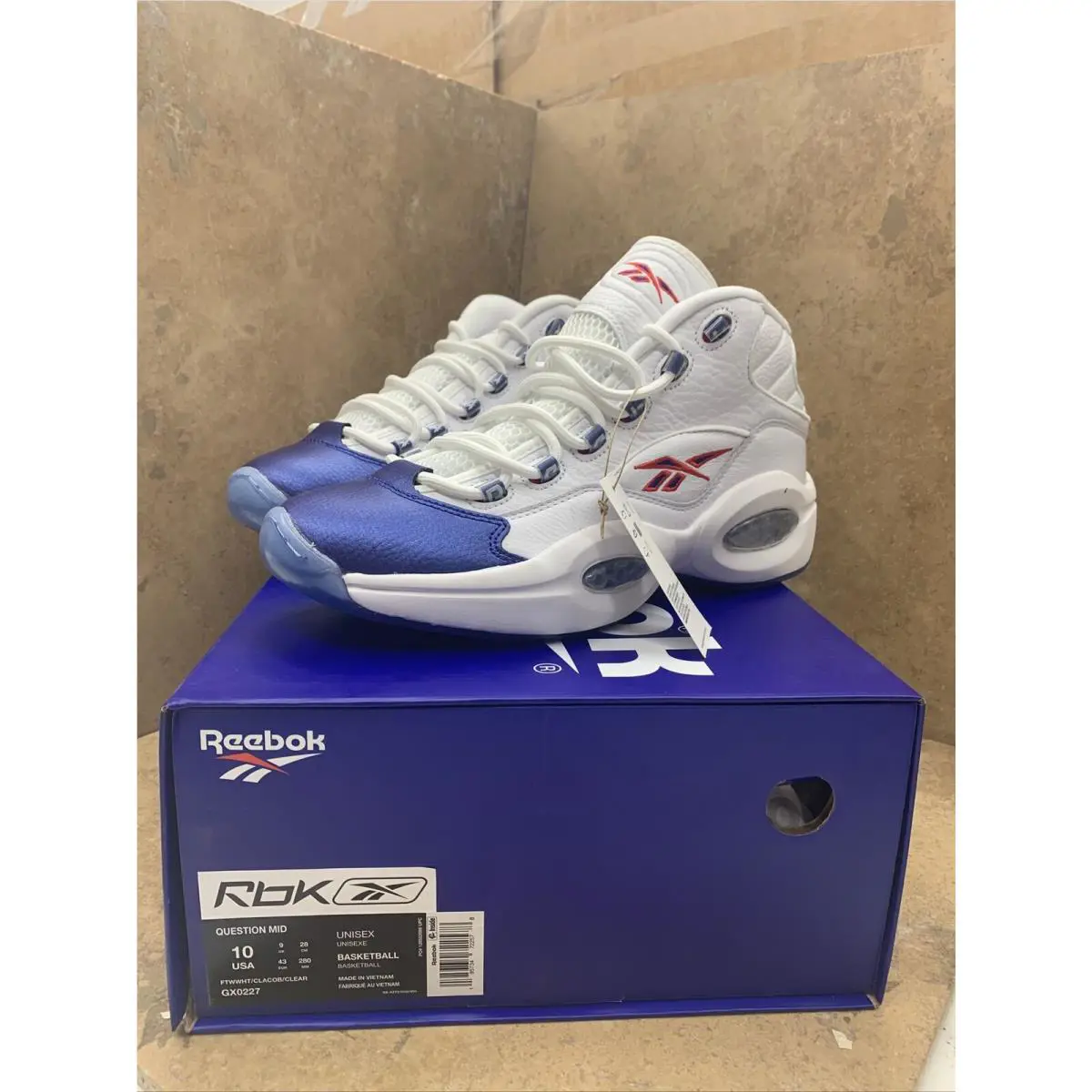 Reebok shoes Question Mid - Blue 5