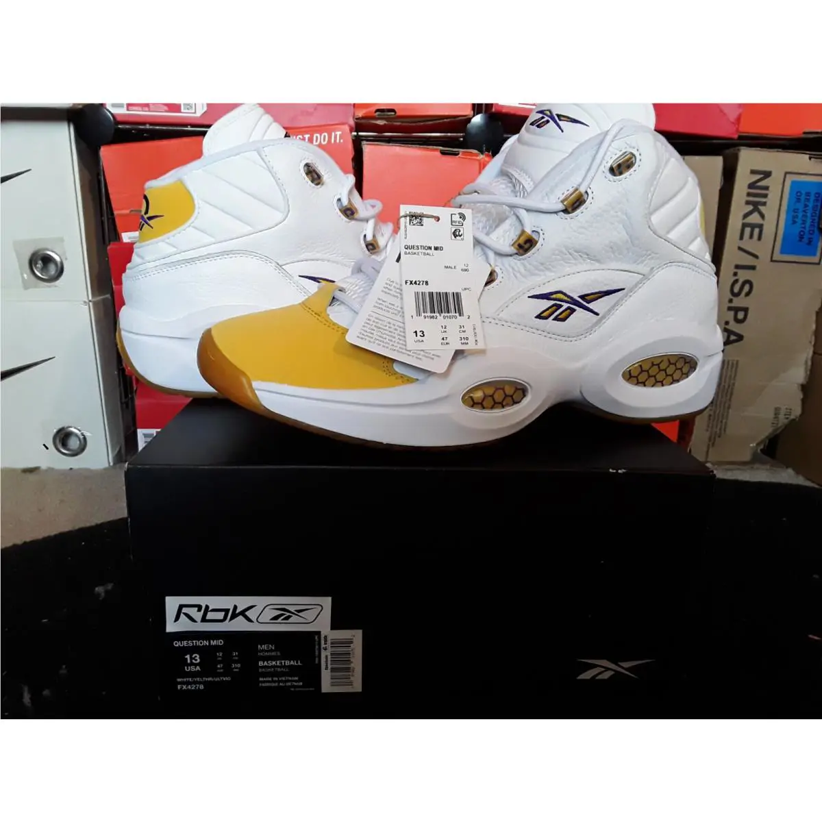 Reebok shoes - FX4278 - FX4278 - Yellow 0