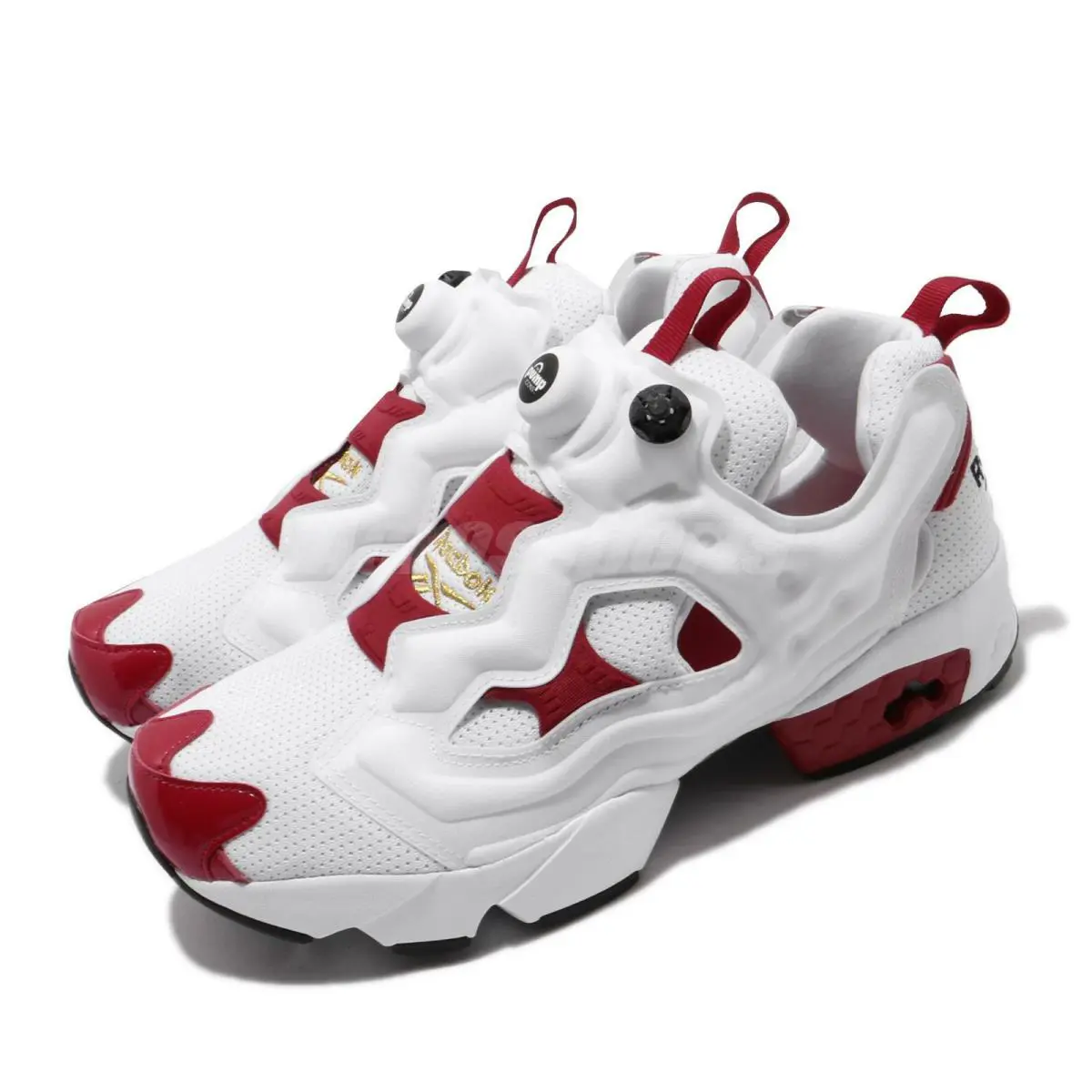Reebok shoes - White, Excellent Red, Black 6
