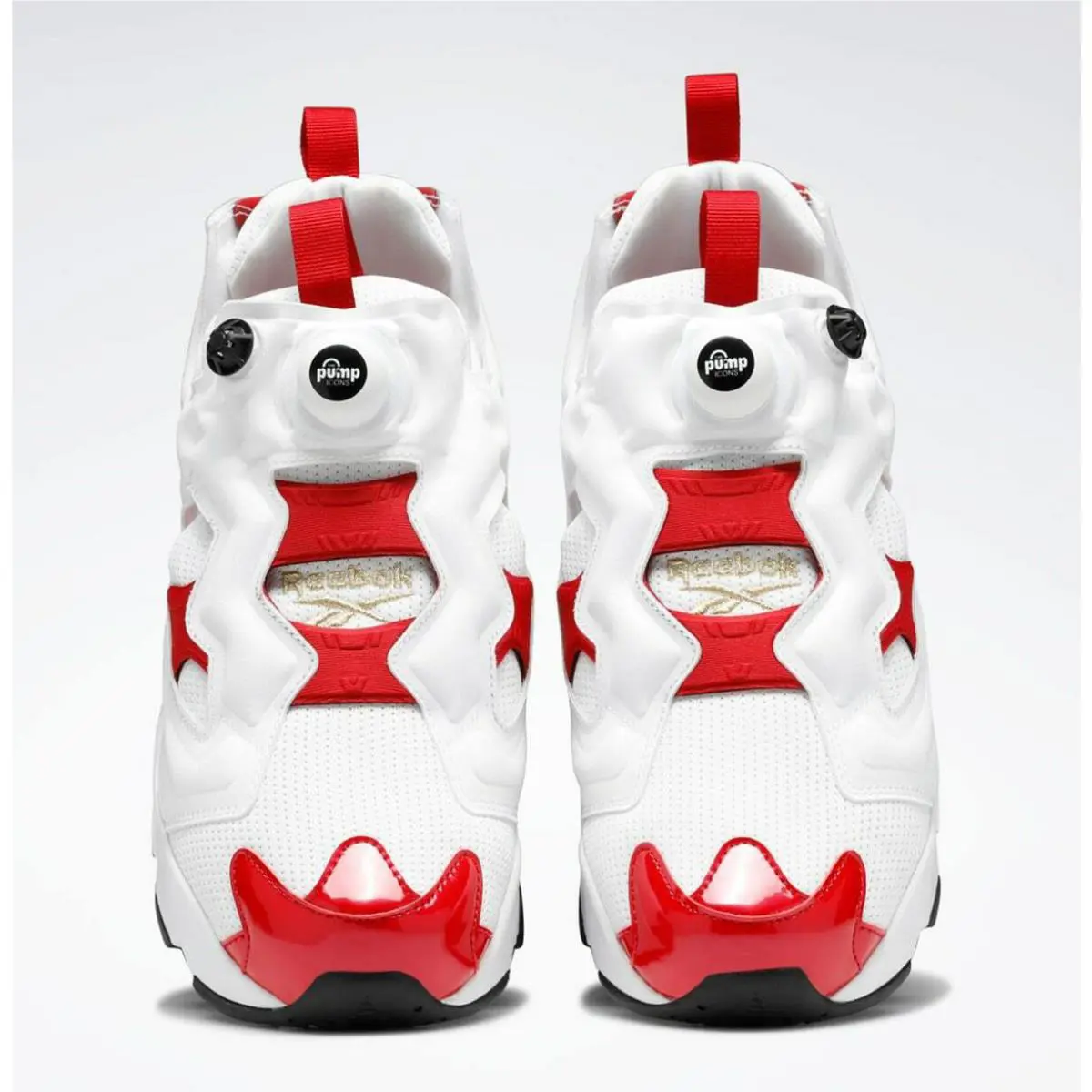 Reebok shoes - White, Excellent Red, Black 5
