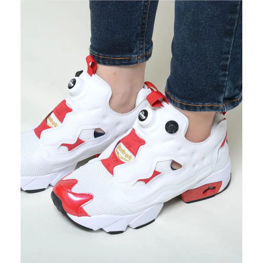 Reebok shoes - White, Excellent Red, Black 9