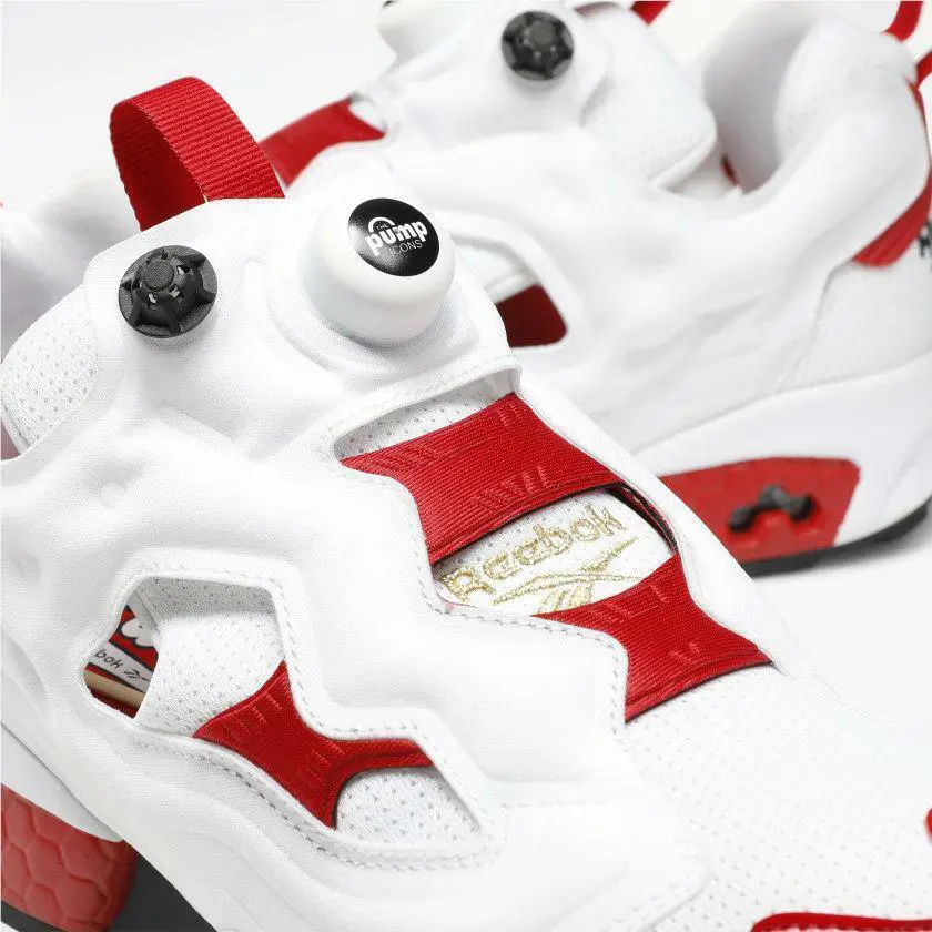 Reebok shoes - White, Excellent Red, Black 12