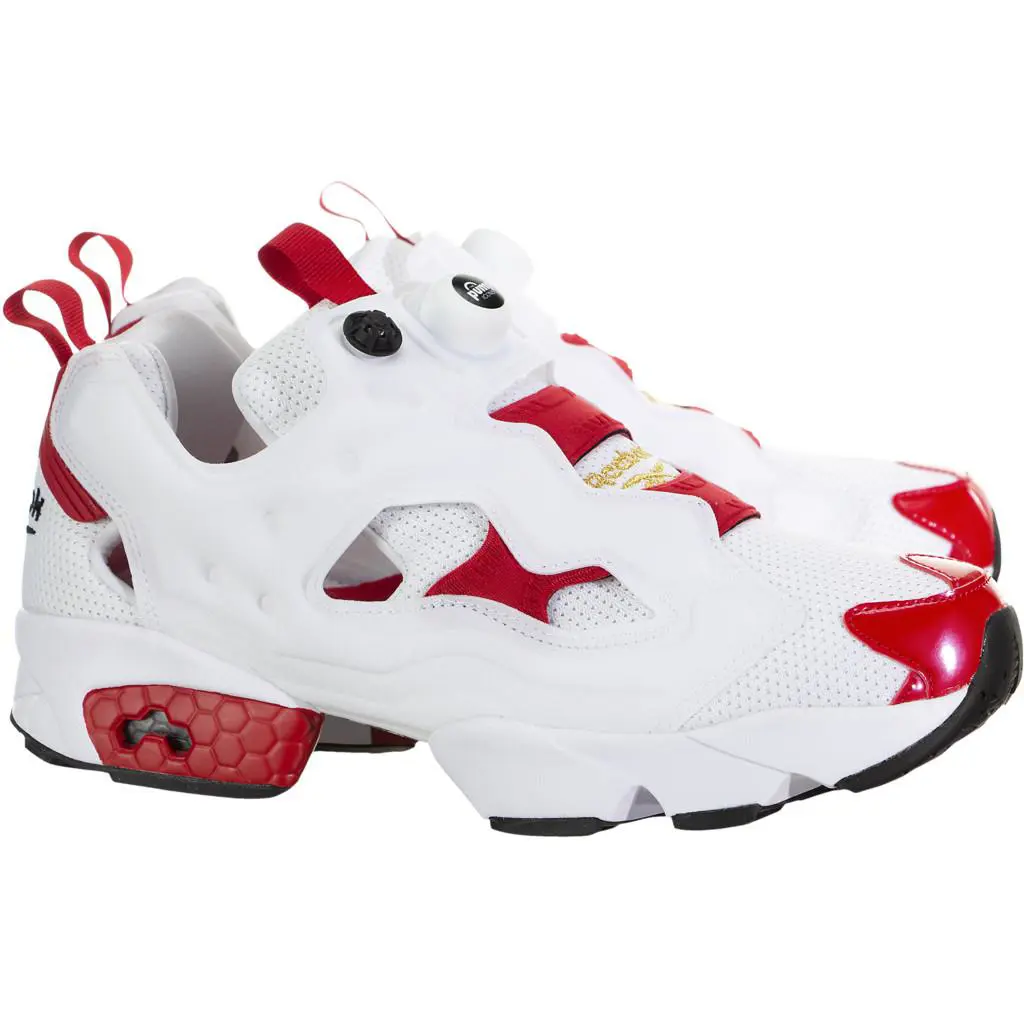 Reebok shoes - White, Excellent Red, Black 10