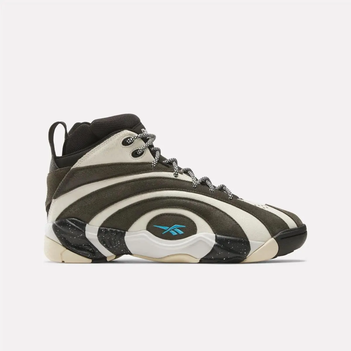 Men Reebok Shaqnosis Retro Basketball Shoes Size 9 Washed Black White 100230334