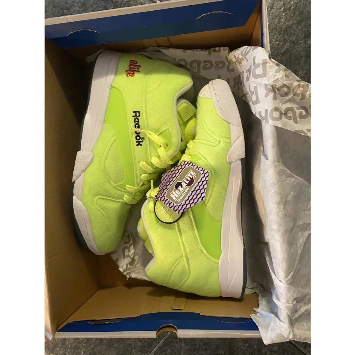 Size 10.5 - Reebok Alife x Court Victory Pump Felt Ball Out