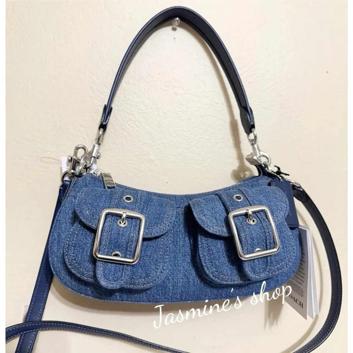 Coach Ashton Bag In Signature Denim CY700/CAK44