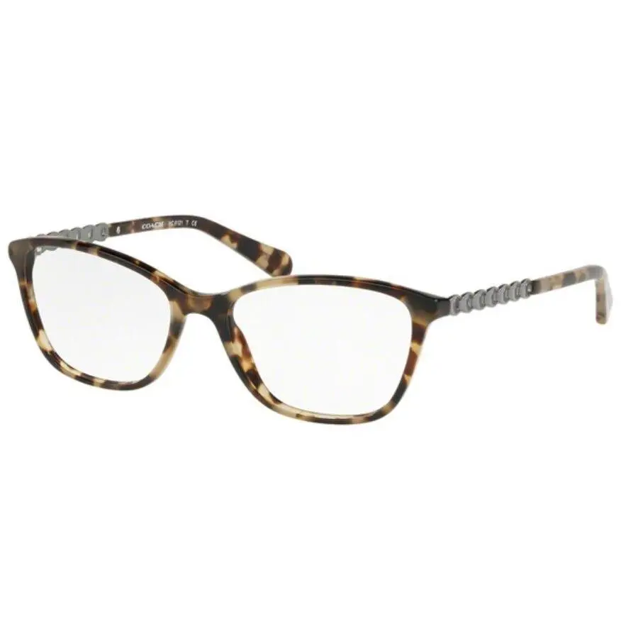Designer Eyeglasses HC6121-5518-55 mm in Grey Green Tortoise Choose Power by Coach
