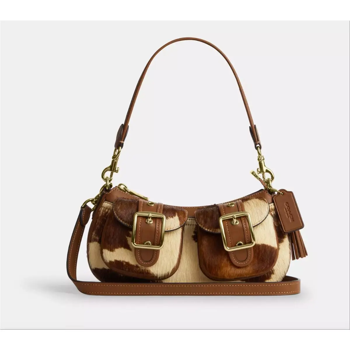 Ashton Bag CY658 Shearling/cow Print ccc83 Winner Gifts CDW47 Cow Multi by Coach