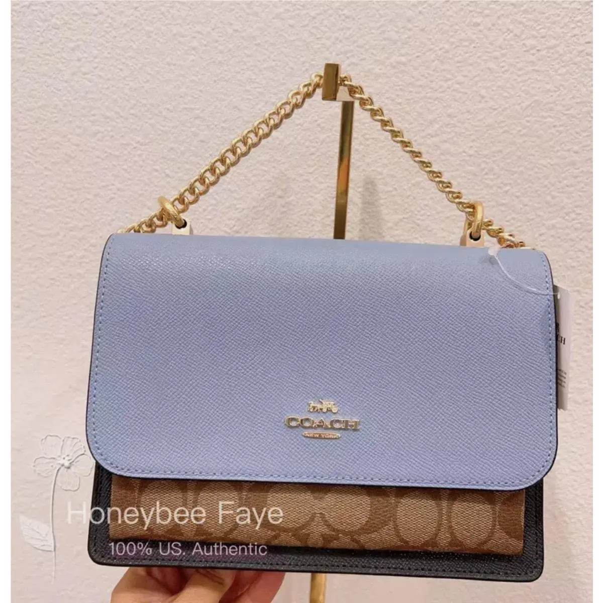 Coach Klare Crossbody In Colorblock Signature Canvas