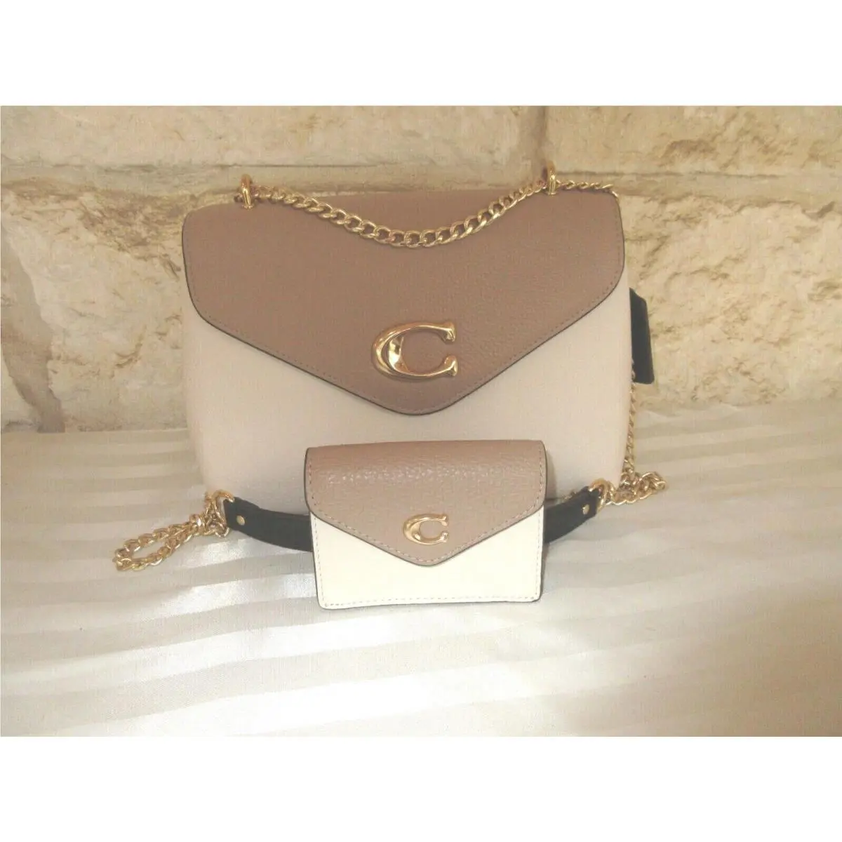 Coach Tammie Shoulder Bag Leather or Signature Canvas Bag or Bag Set 10 Colors