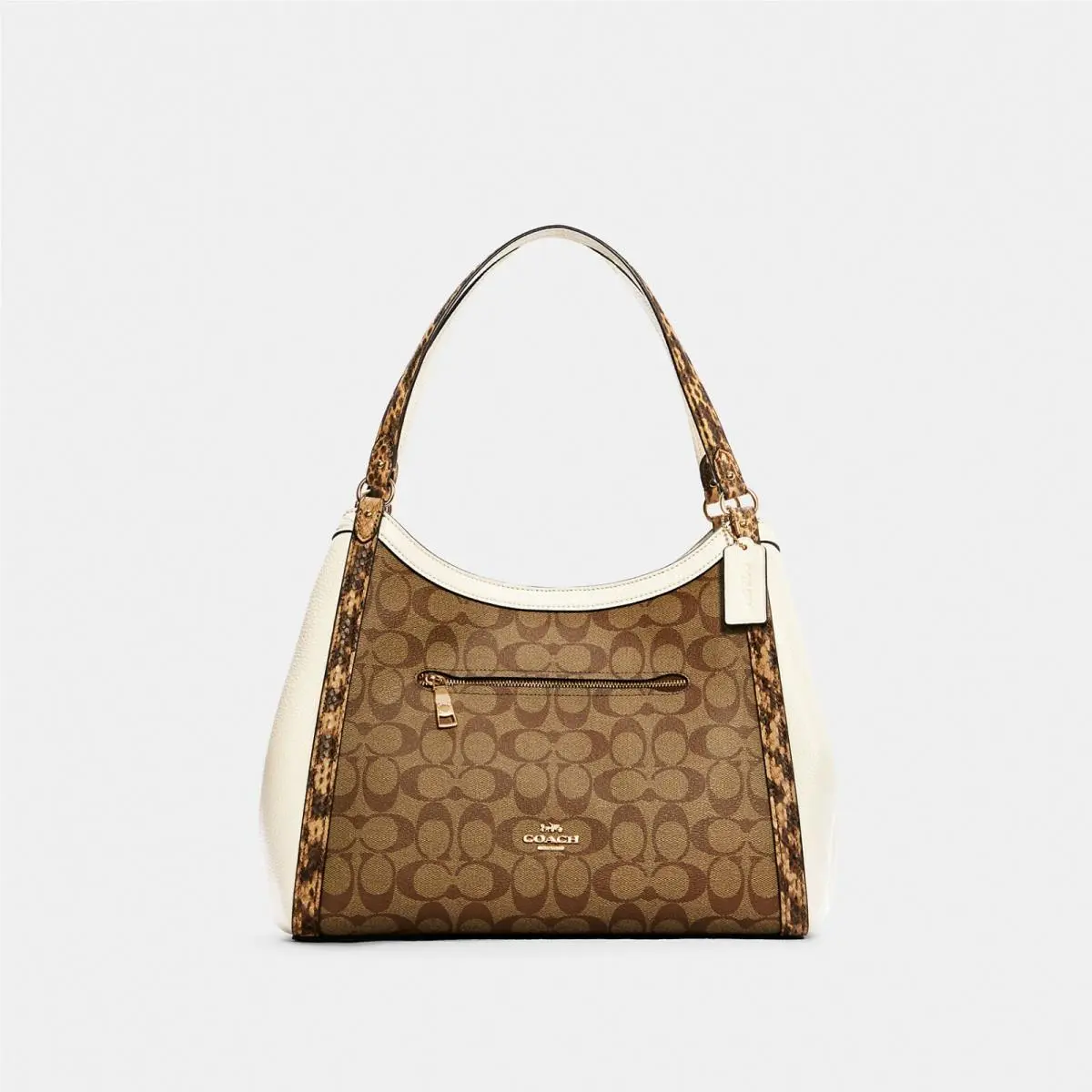 Coach Kristy Shoulder Bag In Colorblock/blocked Signature Canvas