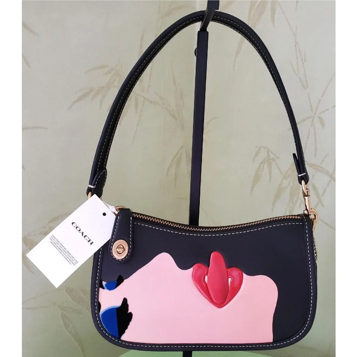 Coach X Tom Wesselmann Swinger 20 Bag W/wout Bag Charm Key Fob:nwt CA227
