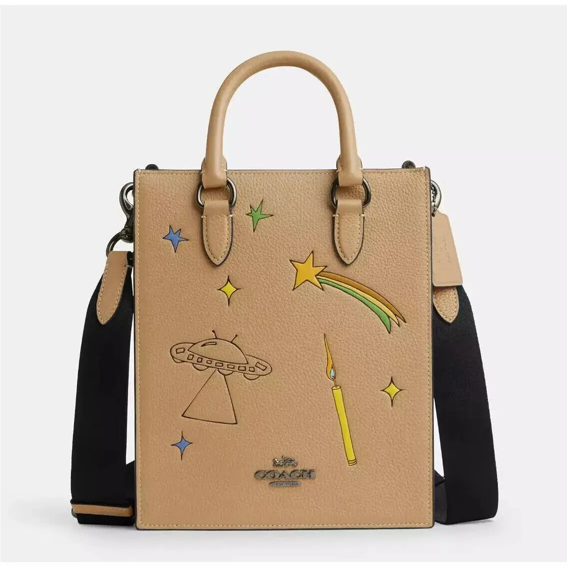 Coach Men`s X Observed By Us Dylan Tote Bag CU550 with Crossbody Strap