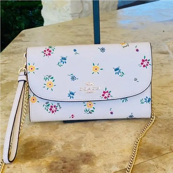 Wild Meadow Rori Shoulder Handbag/wallet/options Floral wallet by Coach