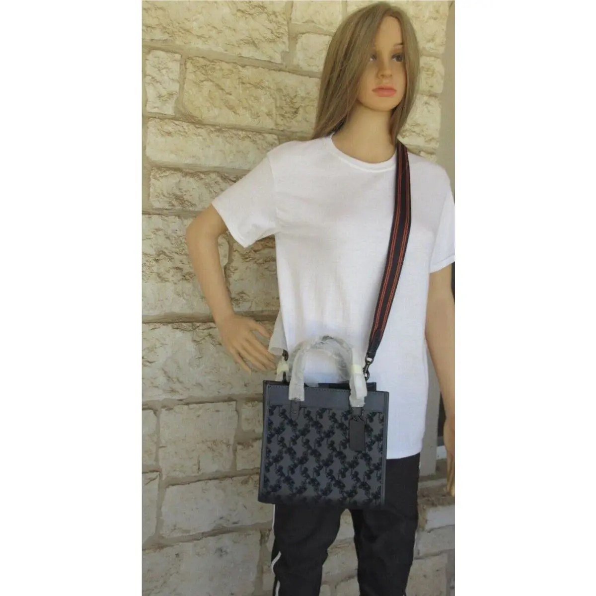 Coach  bag  - Coach New York Small 22 Field Tote Suede modif /Leather - Handle/Strap: Chalk/white or Midnight Navy, Hardware: Brass, Exterior: Chalk or Midnight Navy choices