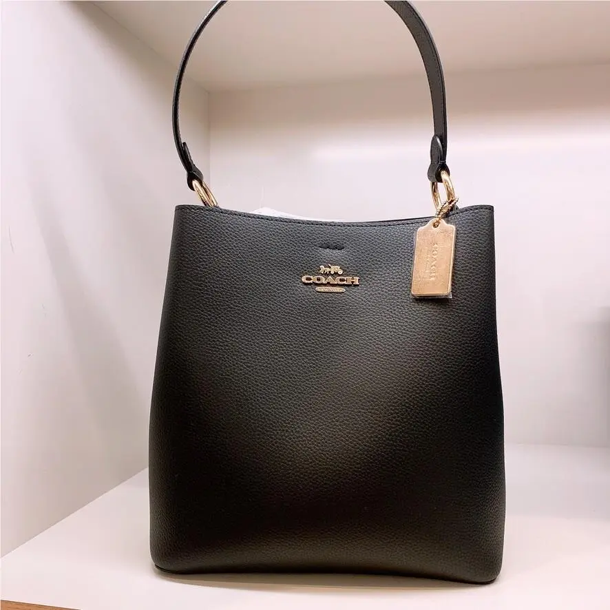 Coach Town Bucket Bag Large Size 91121/91512 with Crossbody Strap