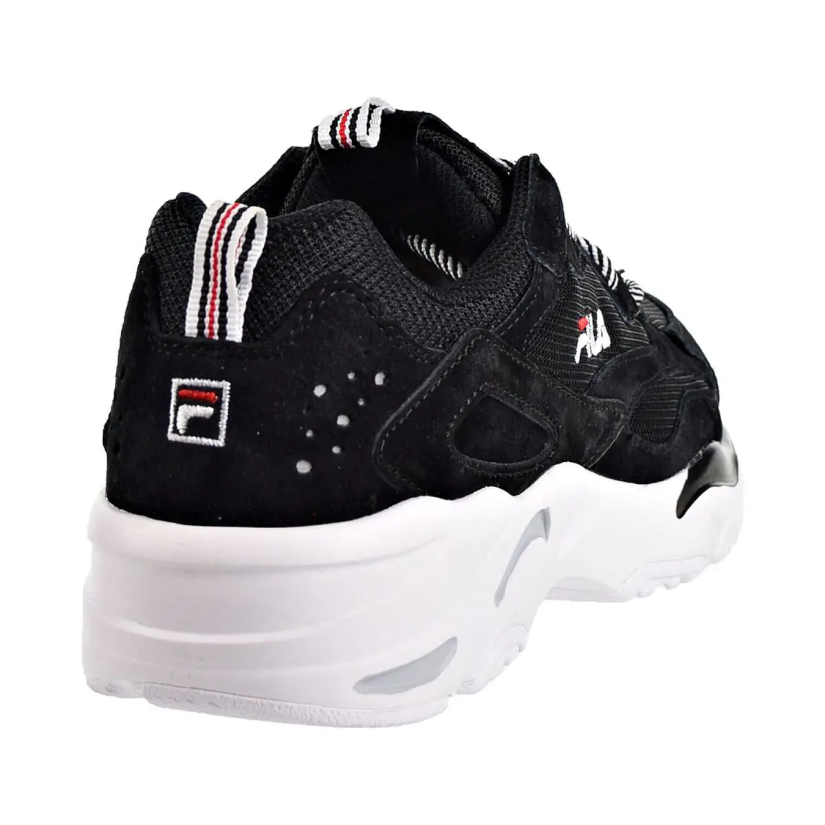 Fila shoes  - Black/White/Red 7