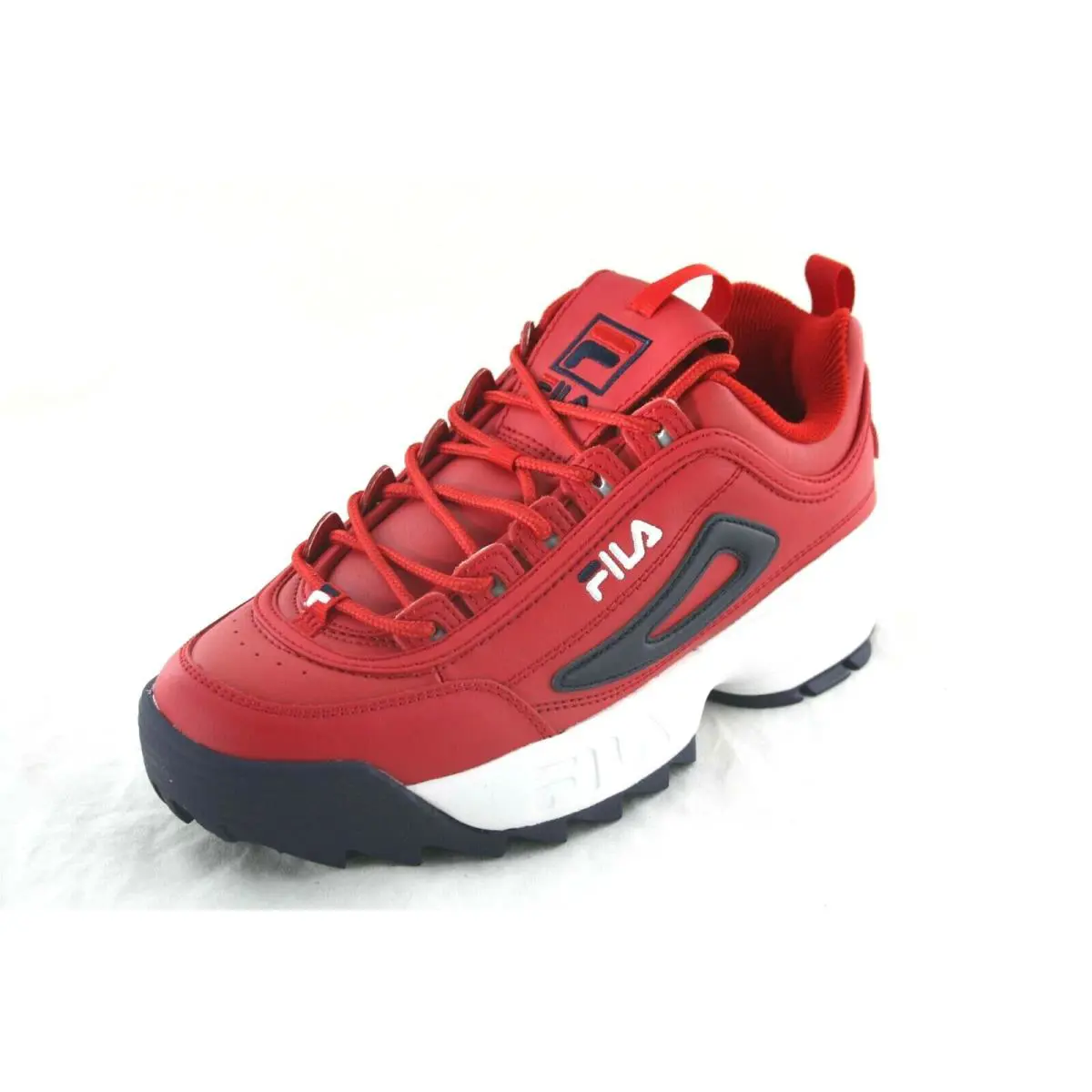 Fila shoes - FILA Disruptor II PREMIUM - Disruptor PREMIUM - 1FM00139616 - RED/WHITE/NAVY 1