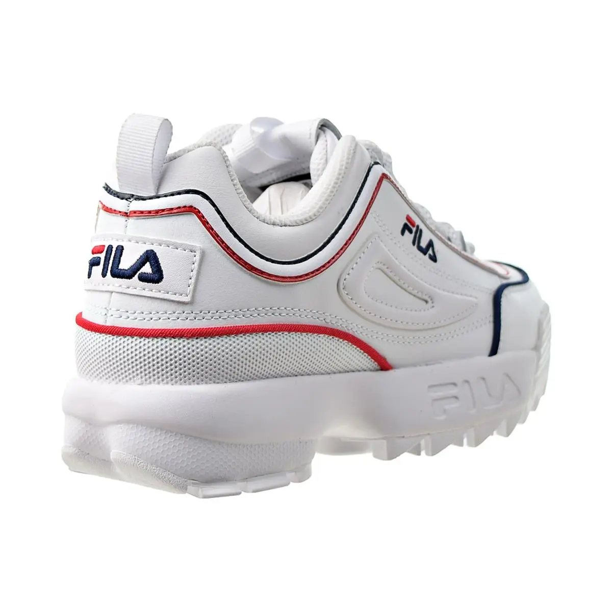 Fila shoes - White-Navy-Red 0