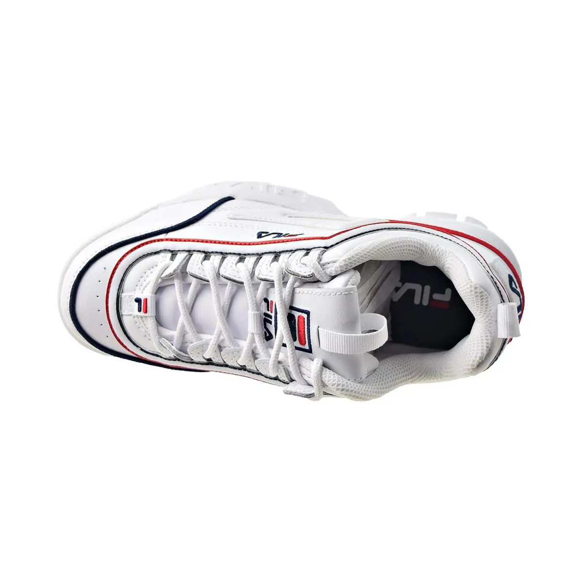 Fila shoes - White-Navy-Red 2