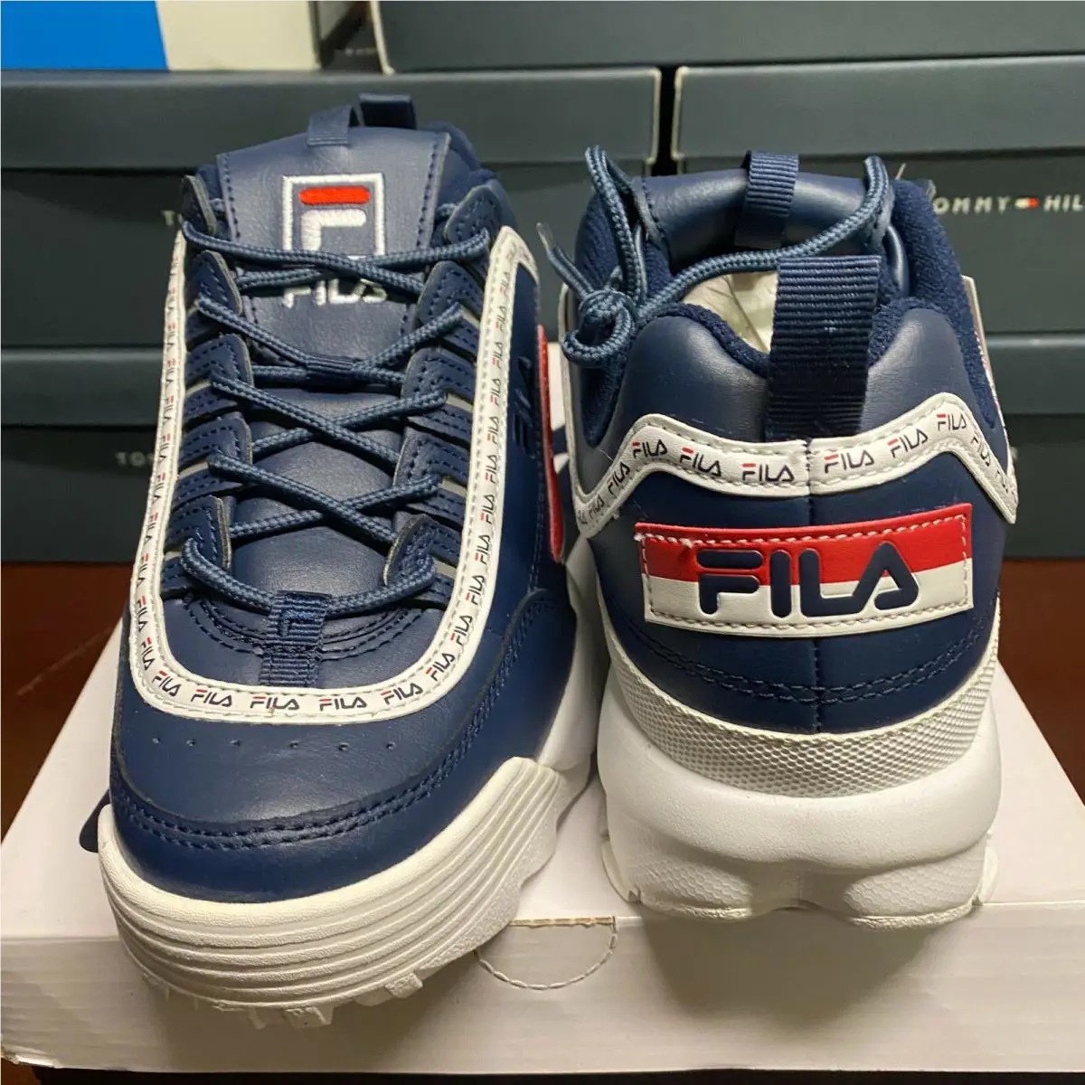 Fila shoes - FILA Disruptor II Premium Repeat - 1FM00400-422 - Navy 0