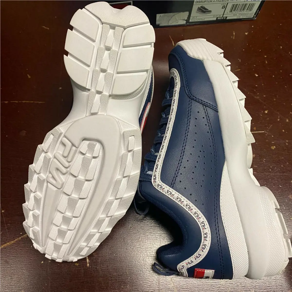 Fila shoes - FILA Disruptor II Premium Repeat - 1FM00400-422 - Navy 3