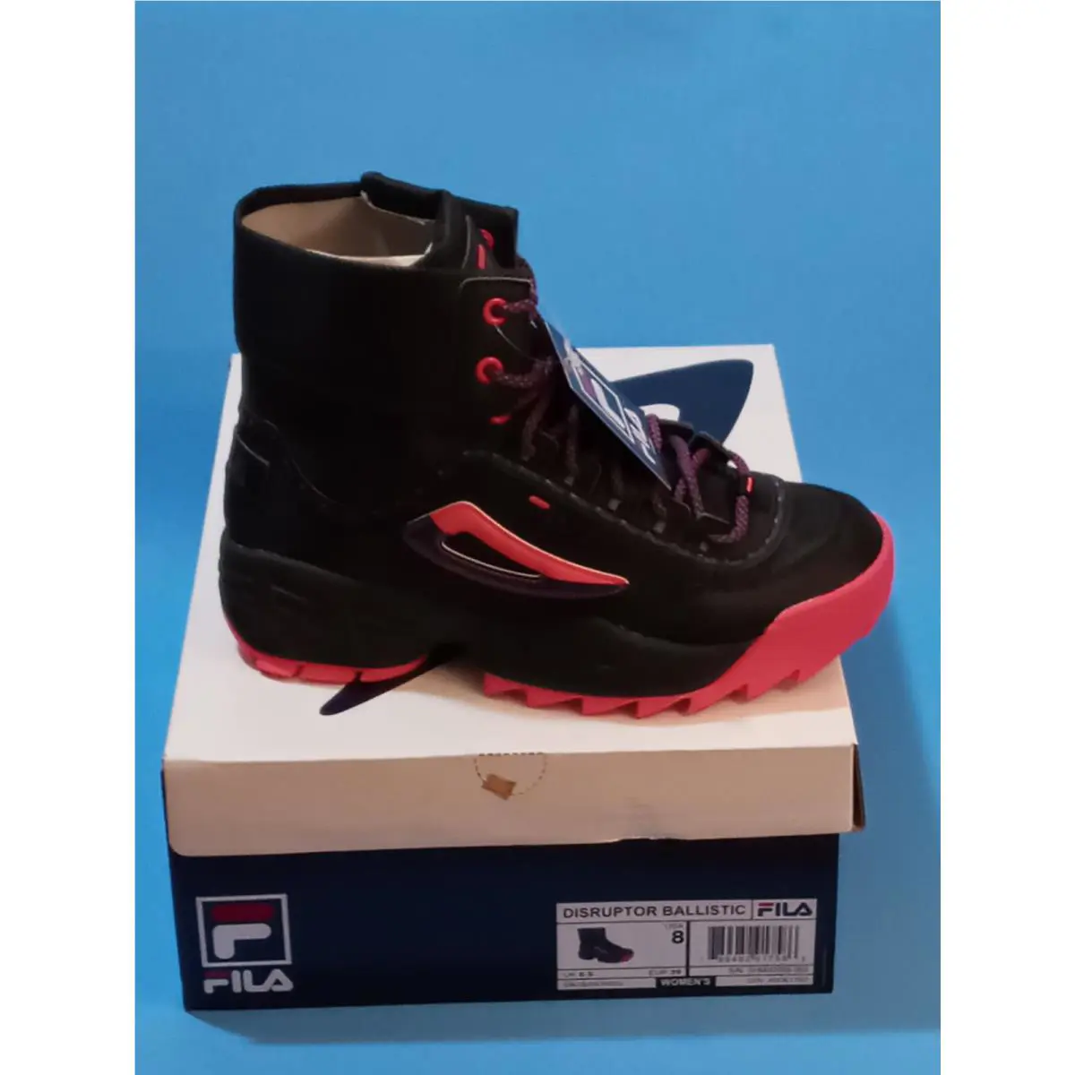 Fila shoes - Fila Disruptor Ballistic - Disruptor Ballistic - Pink, Manufacturer: Red Navy White 1