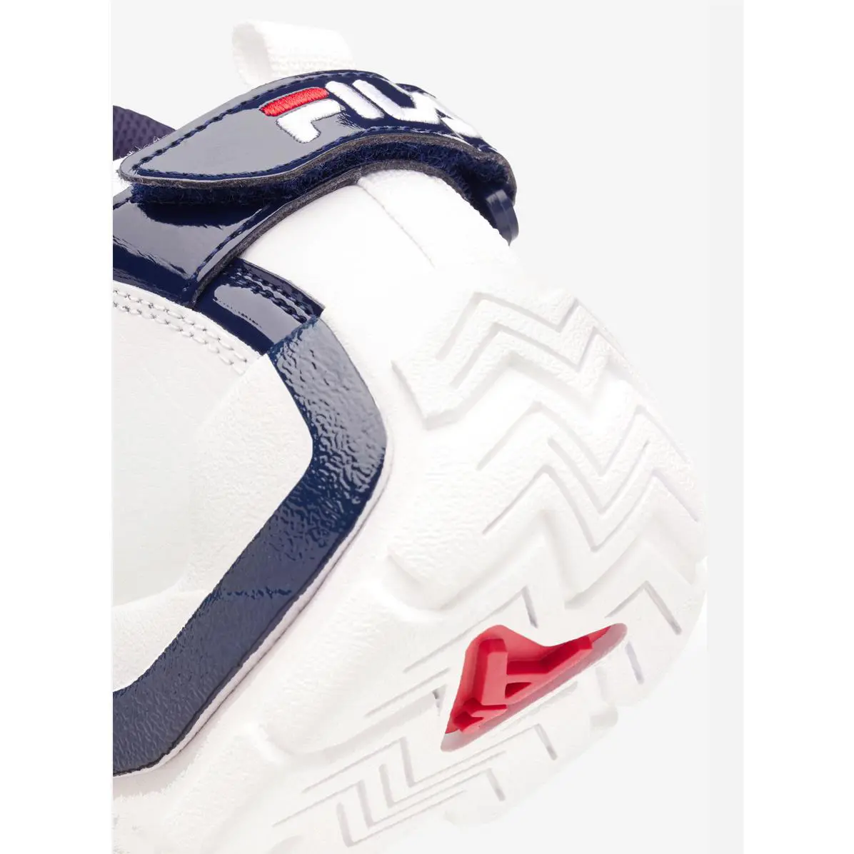 Fila shoes - Fila Grant Hill 2 - Grant Hill - WHITE / NAVY / RED 5