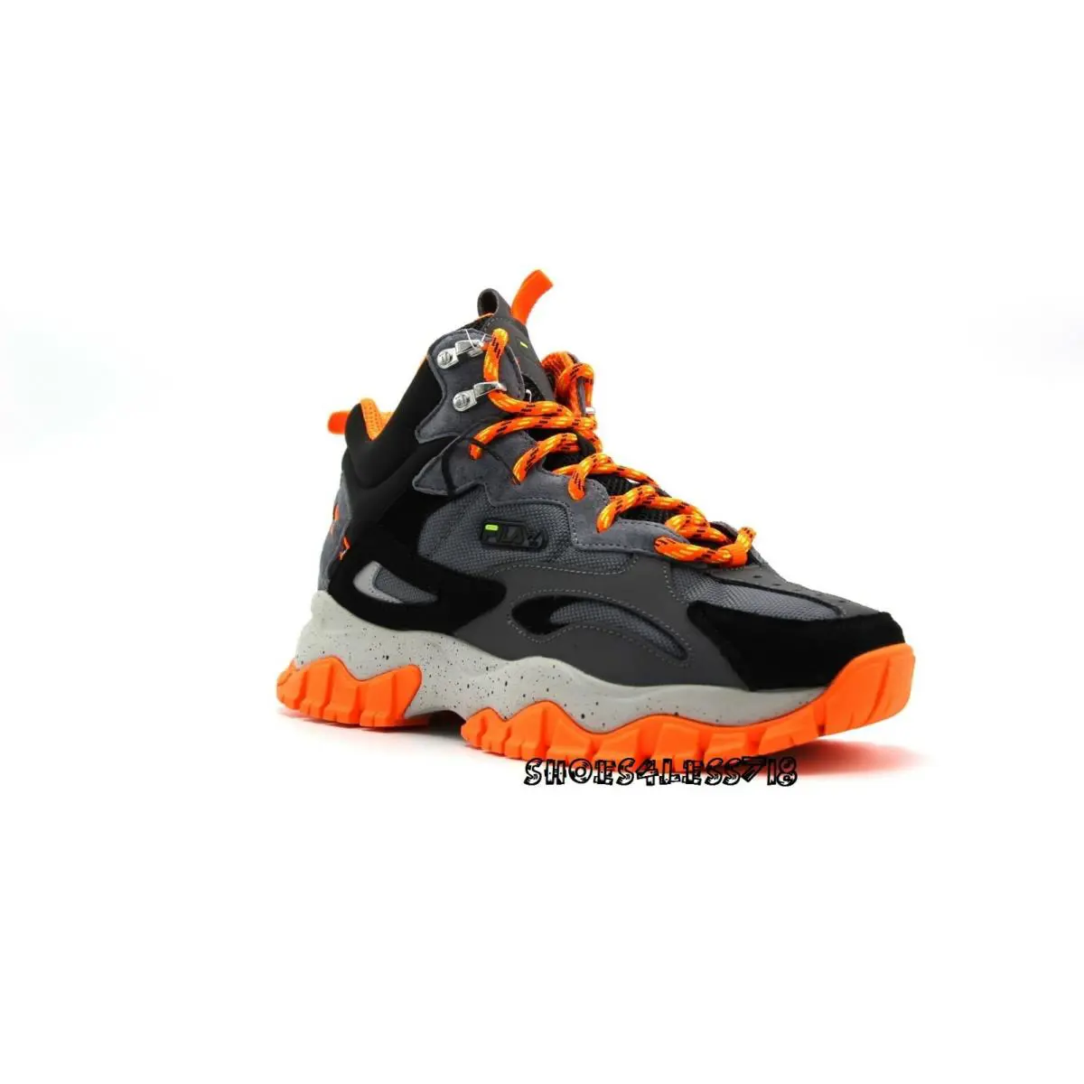 Fila shoes - FILA RAY TRACER TR 2 Mid - Black/Orange or White/Green, Select: White/Green 0