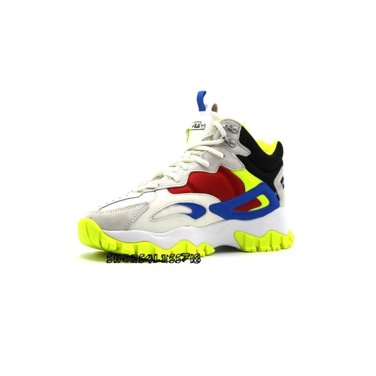 Fila shoes - FILA RAY TRACER TR 2 Mid - Black/Orange or White/Green, Select: White/Green 3