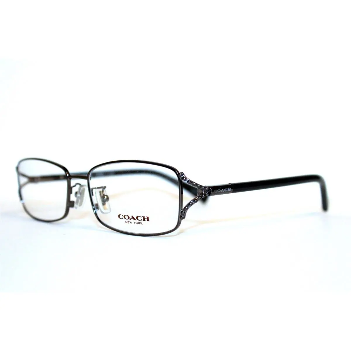 Coach HC 5073 9017 Dark Silver Black Eyeglasses RX 52-16-135
